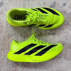 Adidas Adizero Evo SL Green Running Shoes Sz 7